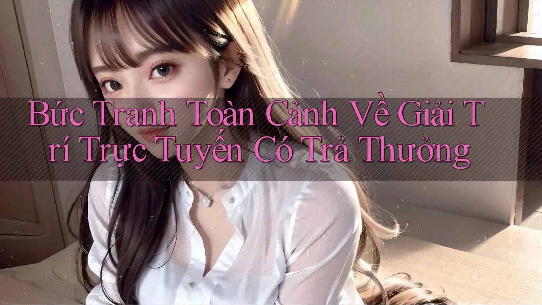 Bức Tranh Toàn Cảnh Về Giải Trí Trực Tuyến Có Trả Thưởng Bức Tranh Toàn Cảnh Về Giải Trí Trực Tuyến Có Trả Thưởng