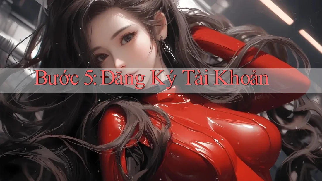 Bước 5: Đăng ký tài khoản Bước 5: Đăng ký tài khoản