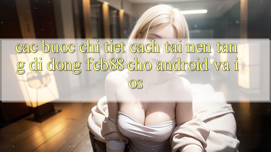 Các bước Chi Tiết Cách Tải Nền tảng di động FCB88 Cho Android Và iOS Các bước Chi Tiết Cách Tải Nền tảng di động FCB88 Cho Android Và iOS