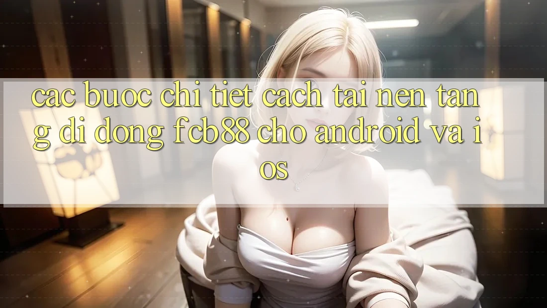 Các bước Chi Tiết Cách Tải Nền tảng di động FCB88 Cho Android Và iOS