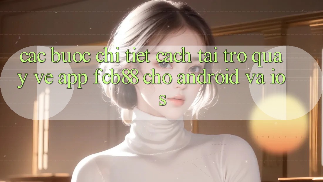 Các bước Chi Tiết Cách Tải trở quay về App FCB88 Cho Android Và iOS