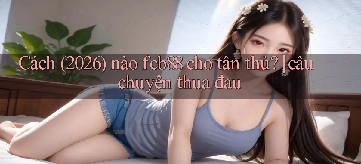 Cách (2026) nào fcb88 cho tân thủ câu chuyện thua đau