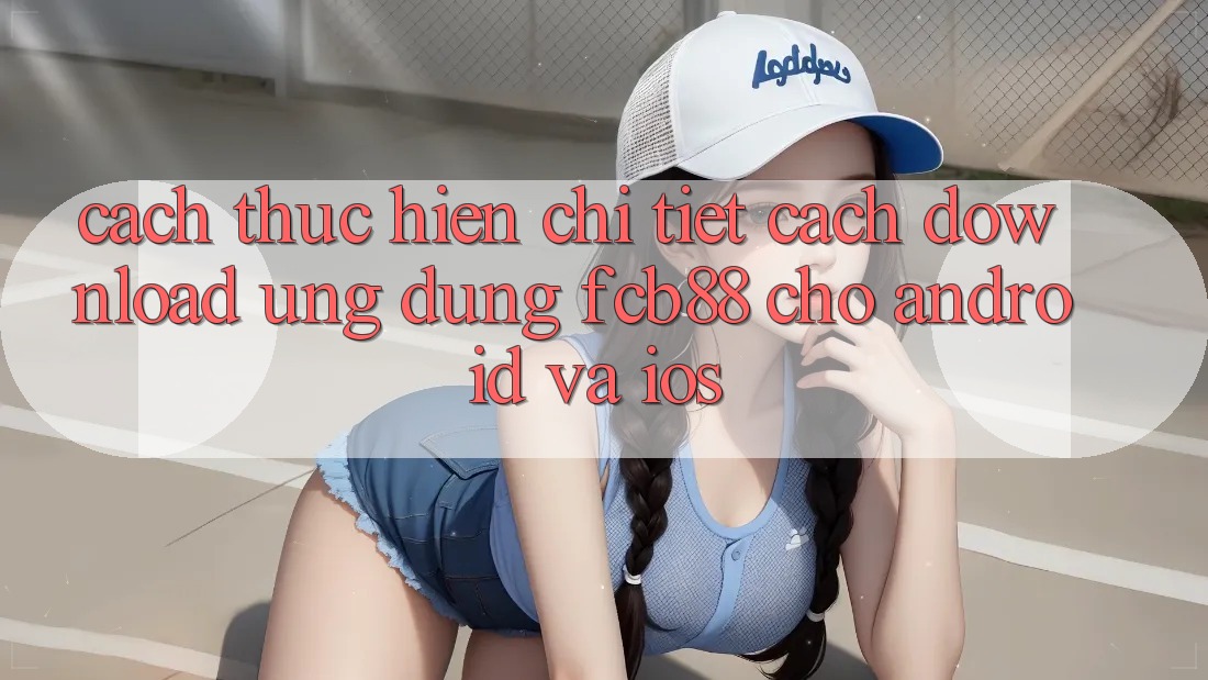Cách thực hiện Chi Tiết Cách Download Ứng Dụng FCB88 Cho Android Và iOS