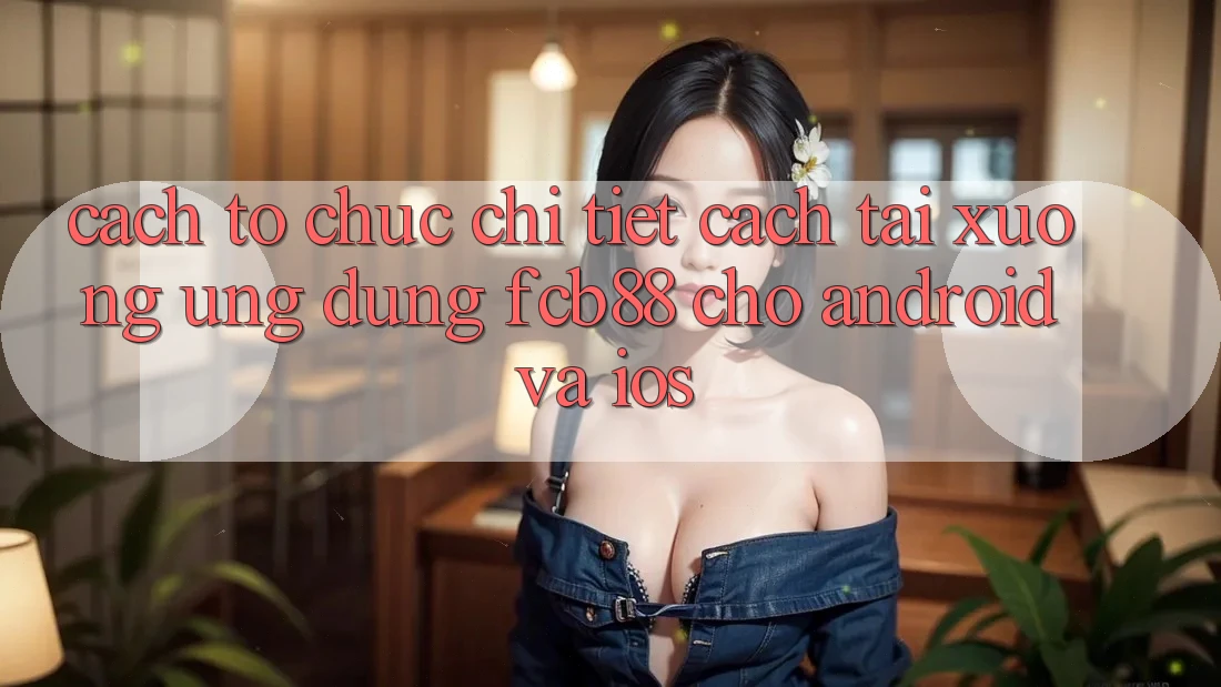 Cách tổ chức Chi Tiết Cách Tải xuống Ứng Dụng FCB88 Cho Android Và iOS