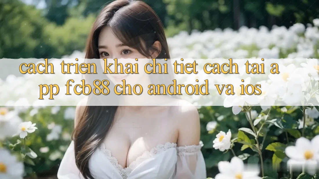 Cách triển khai Chi Tiết Cách Tải App FCB88 Cho Android Và iOS