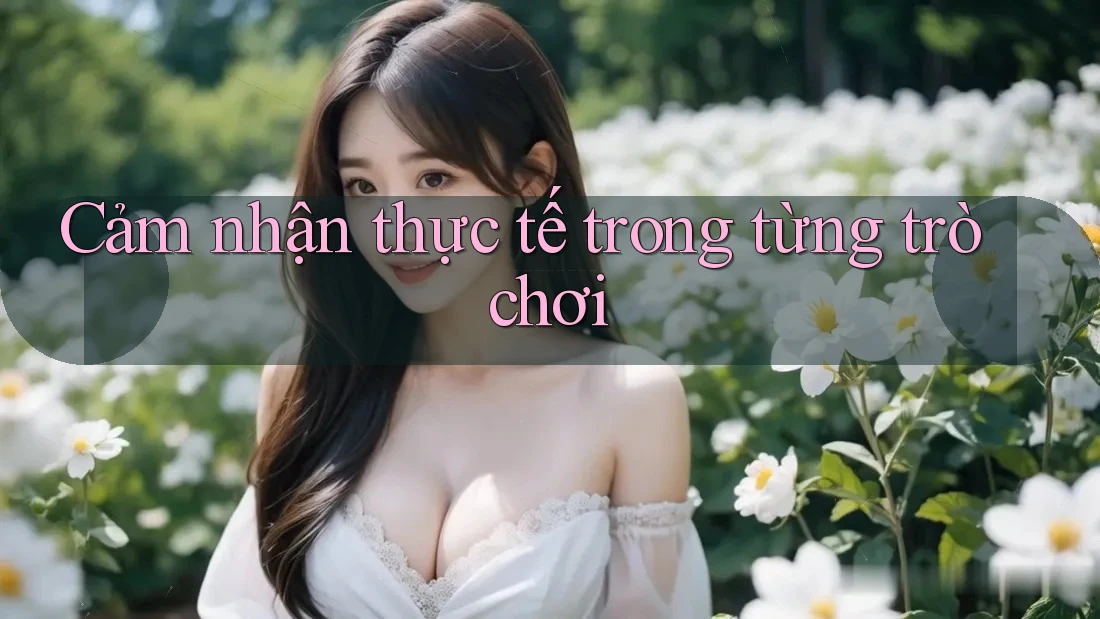 Cảm nhận thực tế trong từng trò chơi