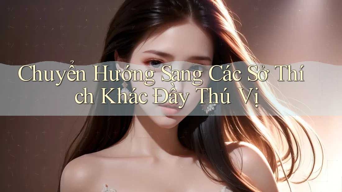 Chuyển Hướng Sang Các Sở Thích Khác Đầy Thú Vị