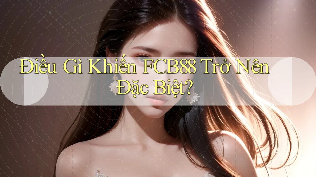 Điều Gì Khiến FCB88 Trở Nên Đặc Biệt? Điều Gì Khiến FCB88 Trở Nên Đặc Biệt?
