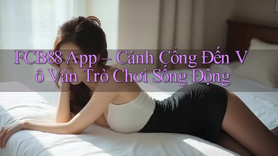 FCB88 App – Cánh Cổng Đến Vô Vàn Trò Chơi Sống Động