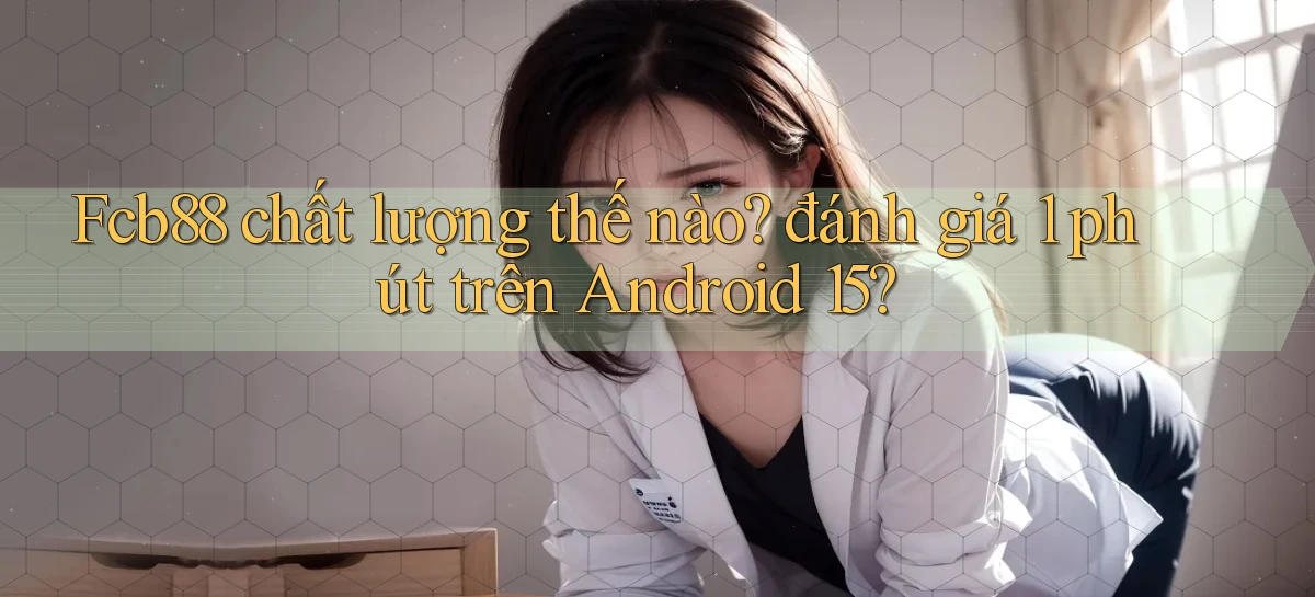 Fcb88 chất lượng thế nào đánh giá 1 phút trên Android 15