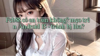Fcb88 có an toàn không mẹo trên Android 15   tránh bị lừa
