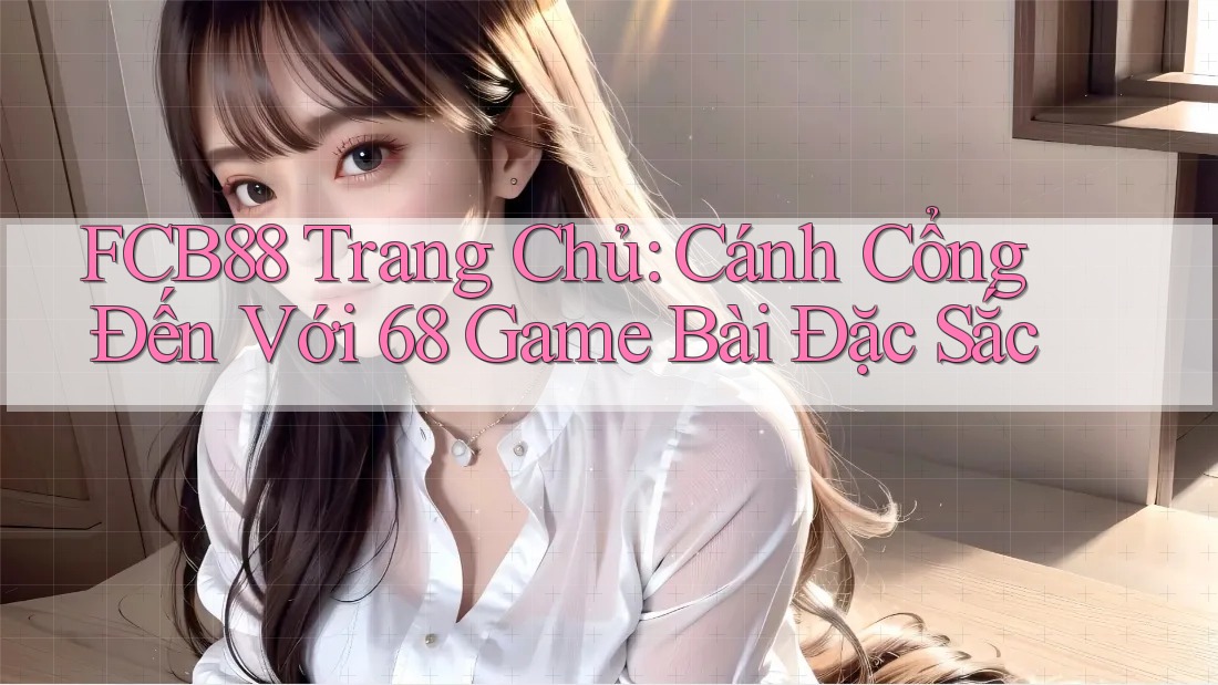 FCB88 Trang Chủ: Cánh Cổng Đến Với 68 Game Bài Đặc Sắc FCB88 Trang Chủ: Cánh Cổng Đến Với 68 Game Bài Đặc Sắc