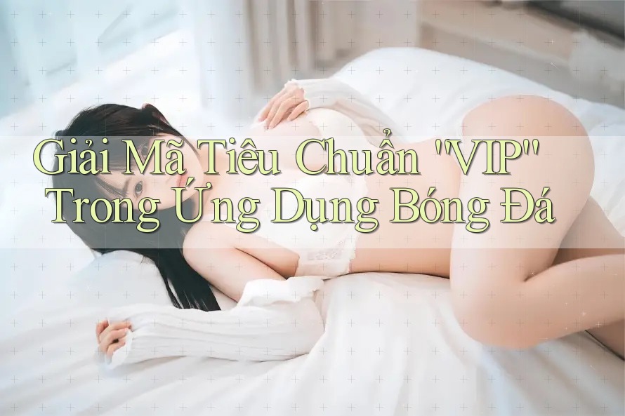 Giải Mã Tiêu Chuẩn “VIP” Trong Ứng Dụng Bóng Đá