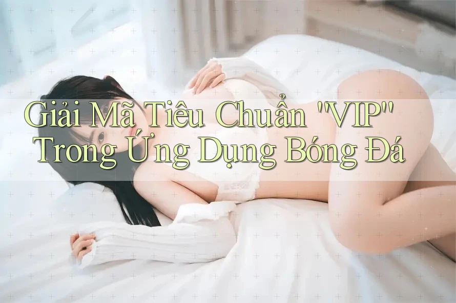 Giải Mã Tiêu Chuẩn “VIP” Trong Ứng Dụng Bóng Đá Giải Mã Tiêu Chuẩn “VIP” Trong Ứng Dụng Bóng Đá