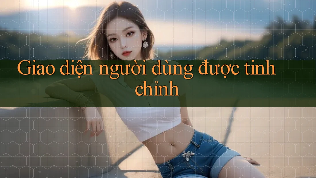 Giao diện người dùng được tinh chỉnh