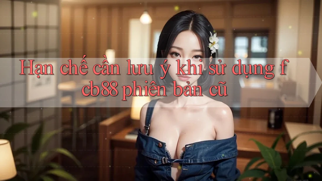 Hạn chế cần lưu ý khi sử dụng fcb88 phiên bản cũ