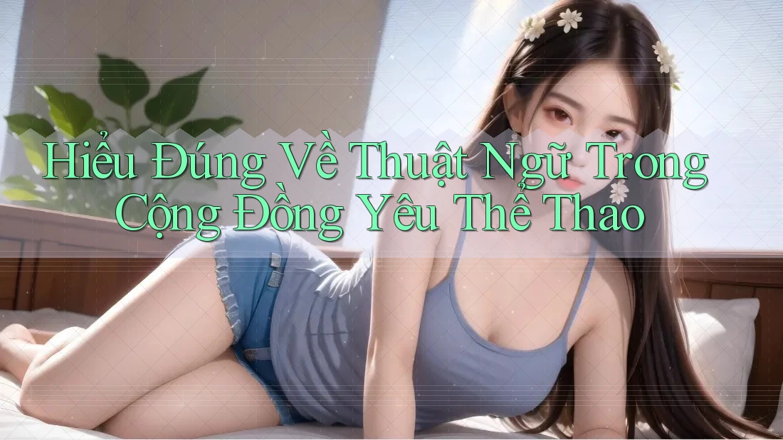Hiểu Đúng Về Thuật Ngữ Trong Cộng Đồng Yêu Thể Thao