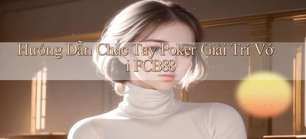 hướng dẫn chắc tay poker giải trí với fcb88