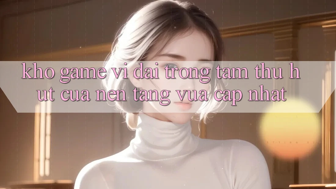 Kho Game Vĩ đại - Trọng Tâm Thu Hút Của Nền Tảng Vừa cập nhật