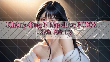 không đăng nhập được fcb88 cách xử lý