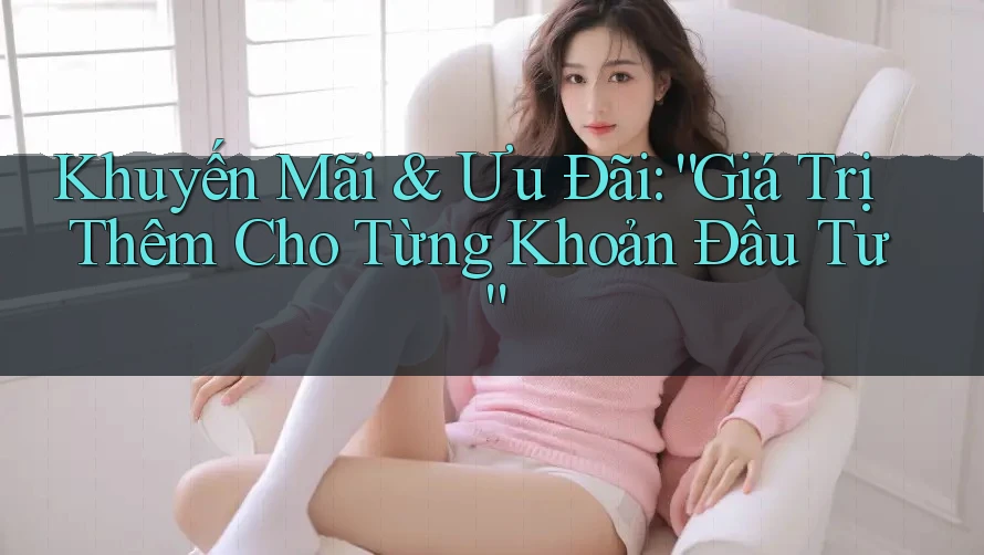 Khuyến Mãi & Ưu Đãi: “Giá Trị Thêm Cho Từng Khoản Đầu Tư” Khuyến Mãi & Ưu Đãi: “Giá Trị Thêm Cho Từng Khoản Đầu Tư”