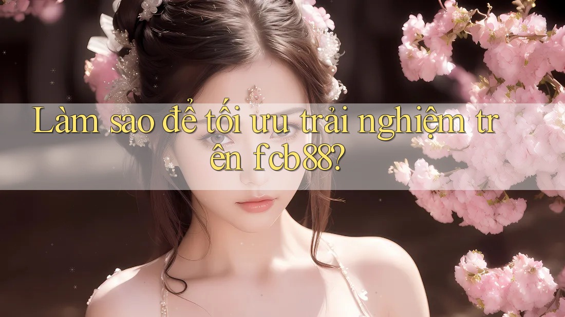 Làm sao để tối ưu trải nghiệm trên fcb88?