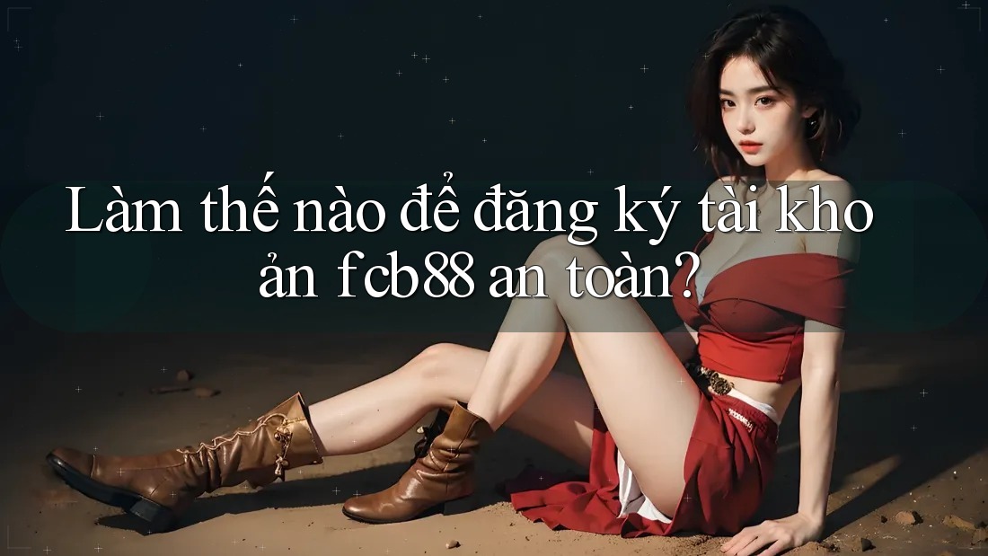 Làm thế nào để đăng ký tài khoản fcb88 an toàn?