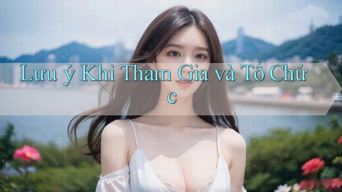 Lưu ý Khi Tham Gia và Tổ Chức Lưu ý Khi Tham Gia và Tổ Chức