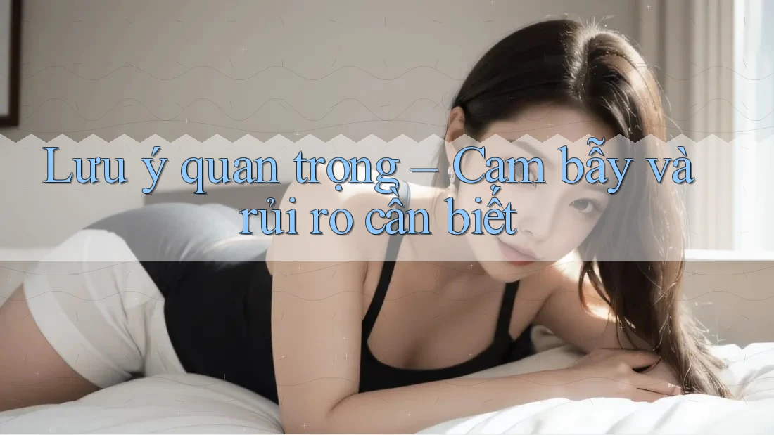 Lưu ý quan trọng – Cạm bẫy và rủi ro cần biết Lưu ý quan trọng – Cạm bẫy và rủi ro cần biết
