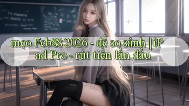 mẹo Fcb88 2026   để so sánh iPad Pro   rút tiền lần đầu