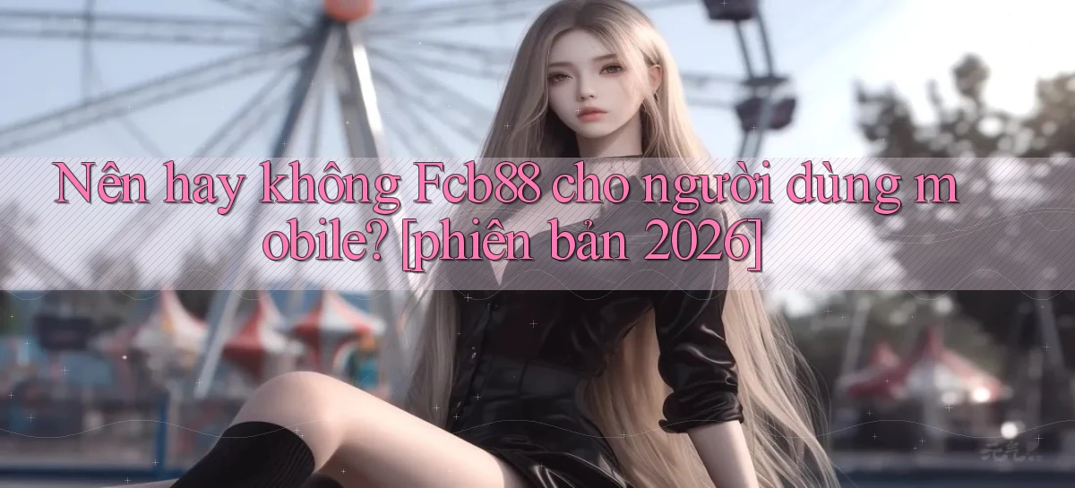Nên hay không Fcb88 cho người dùng mobile [phiên bản 2026]