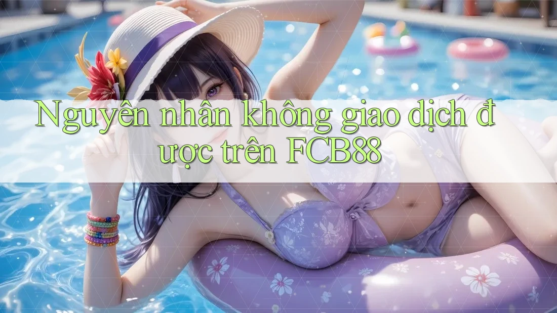 Nguyên nhân không giao dịch được trên FCB88