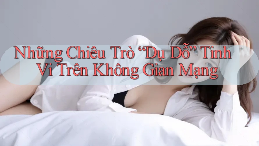 Những Chiêu Trò “Dụ Dỗ” Tinh Vi Trên Không Gian Mạng Những Chiêu Trò “Dụ Dỗ” Tinh Vi Trên Không Gian Mạng