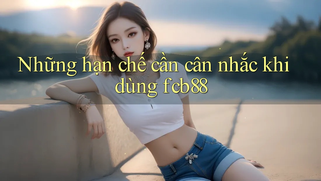 Những hạn chế cần cân nhắc khi dùng fcb88