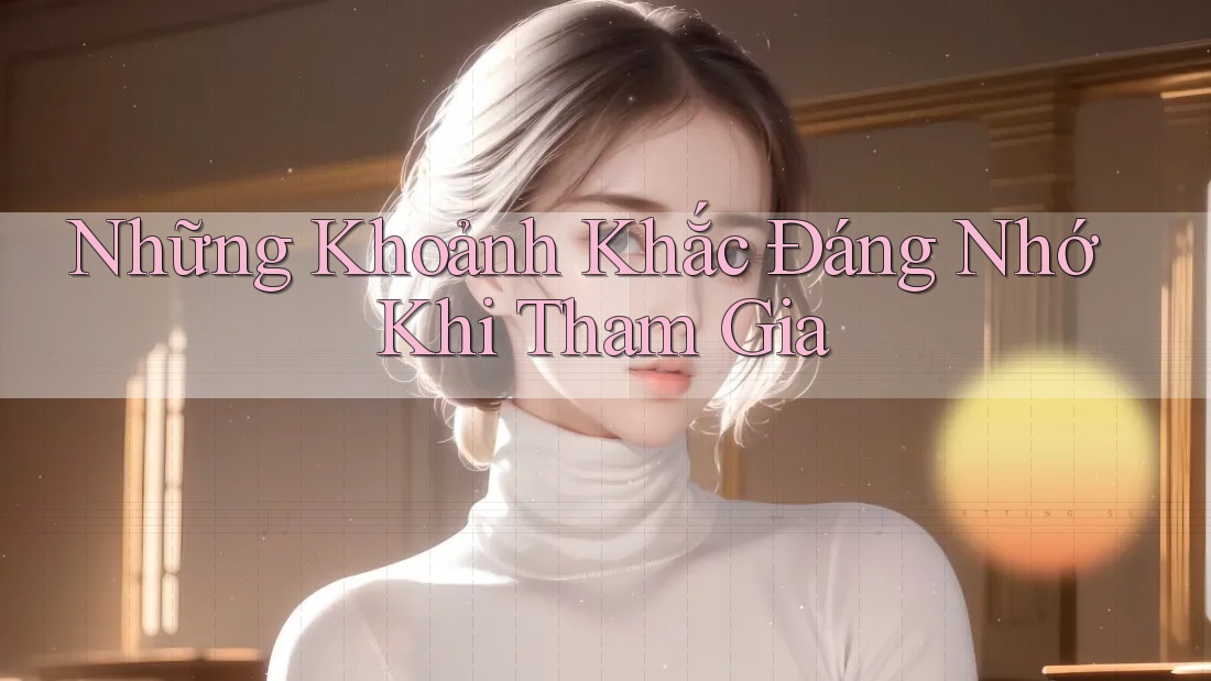 Những Khoảnh Khắc Đáng Nhớ Khi Tham Gia Những Khoảnh Khắc Đáng Nhớ Khi Tham Gia