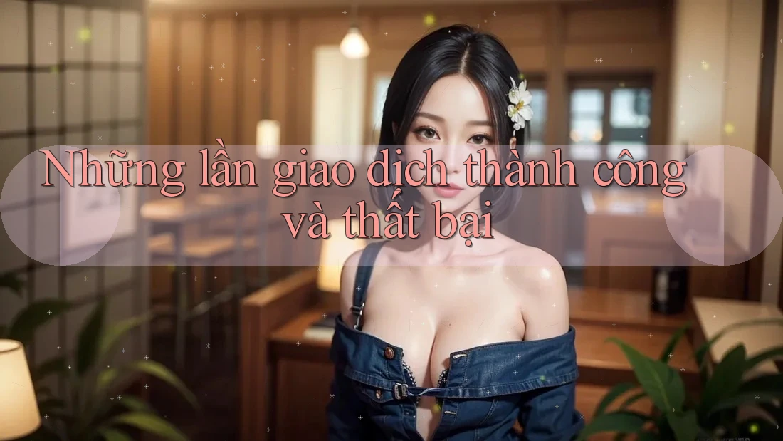 Những lần giao dịch thành công và thất bại Những lần giao dịch thành công và thất bại