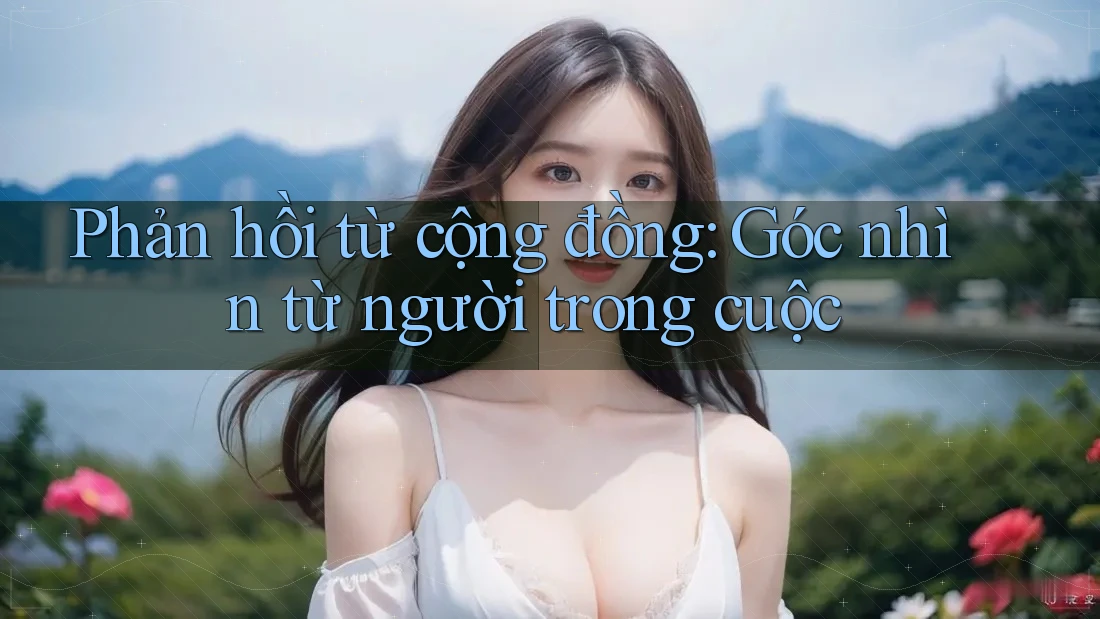 Phản hồi từ cộng đồng: Góc nhìn từ người trong cuộc