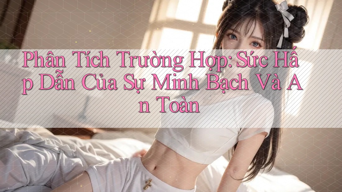 Phân Tích Trường Hợp: Sức Hấp Dẫn Của Sự Minh Bạch Và An Toàn Phân Tích Trường Hợp: Sức Hấp Dẫn Của Sự Minh Bạch Và An Toàn