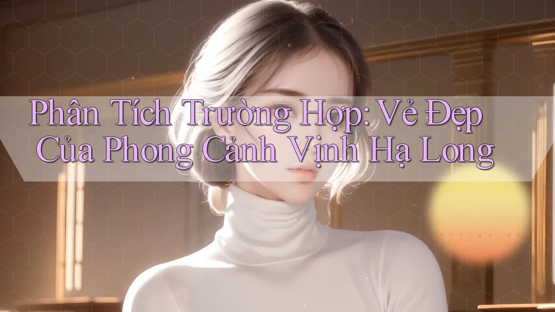 Phân Tích Trường Hợp: Vẻ Đẹp Của Phong Cảnh Vịnh Hạ Long Phân Tích Trường Hợp: Vẻ Đẹp Của Phong Cảnh Vịnh Hạ Long