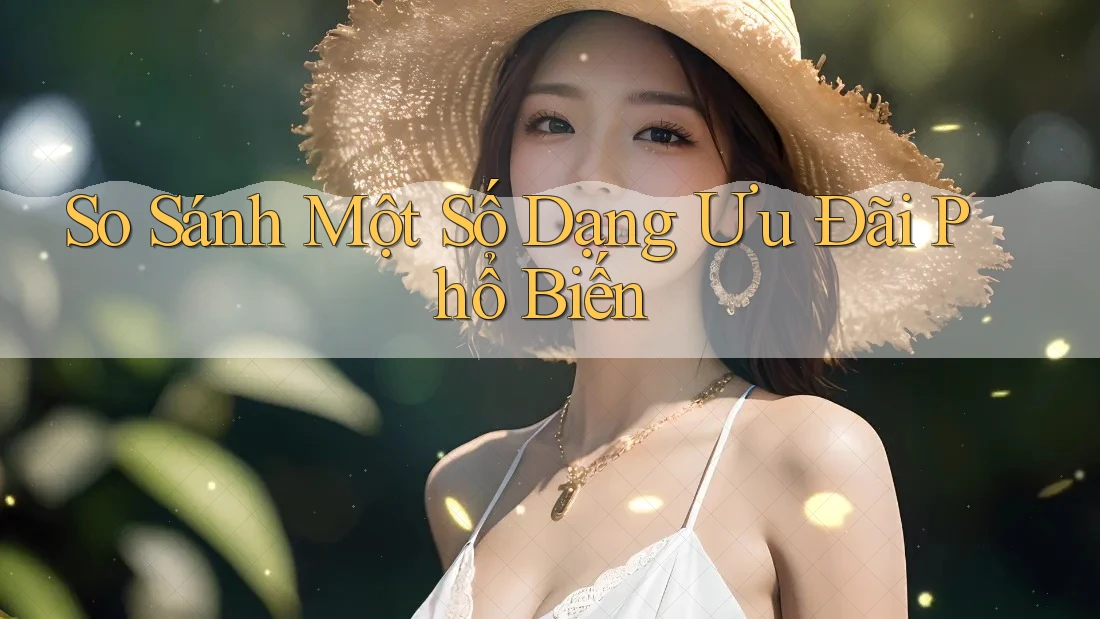 So Sánh Một Số Dạng Ưu Đãi Phổ Biến So Sánh Một Số Dạng Ưu Đãi Phổ Biến