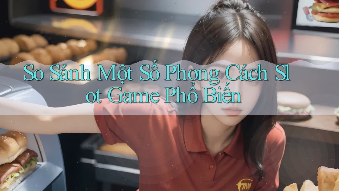 So Sánh Một Số Phong Cách Slot Game Phổ Biến