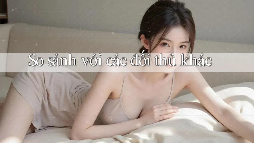 So sánh với các đối thủ khác