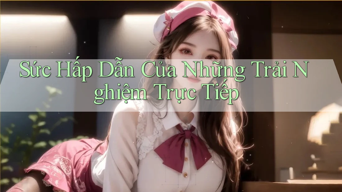 Sức Hấp Dẫn Của Những Trải Nghiệm Trực Tiếp