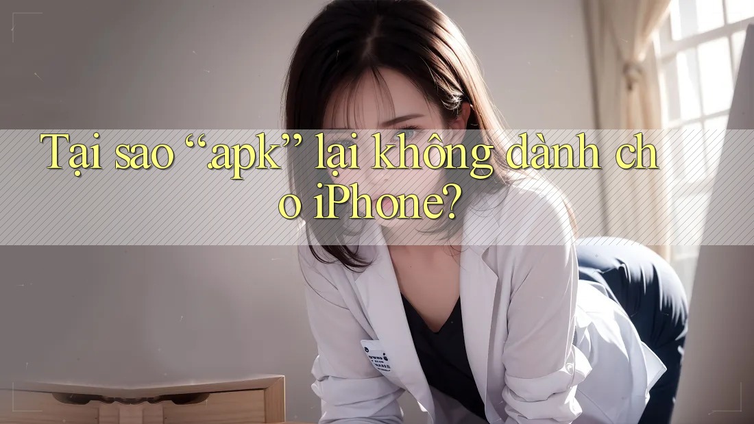 Tại sao “. apk” lại không dành cho iPhone?