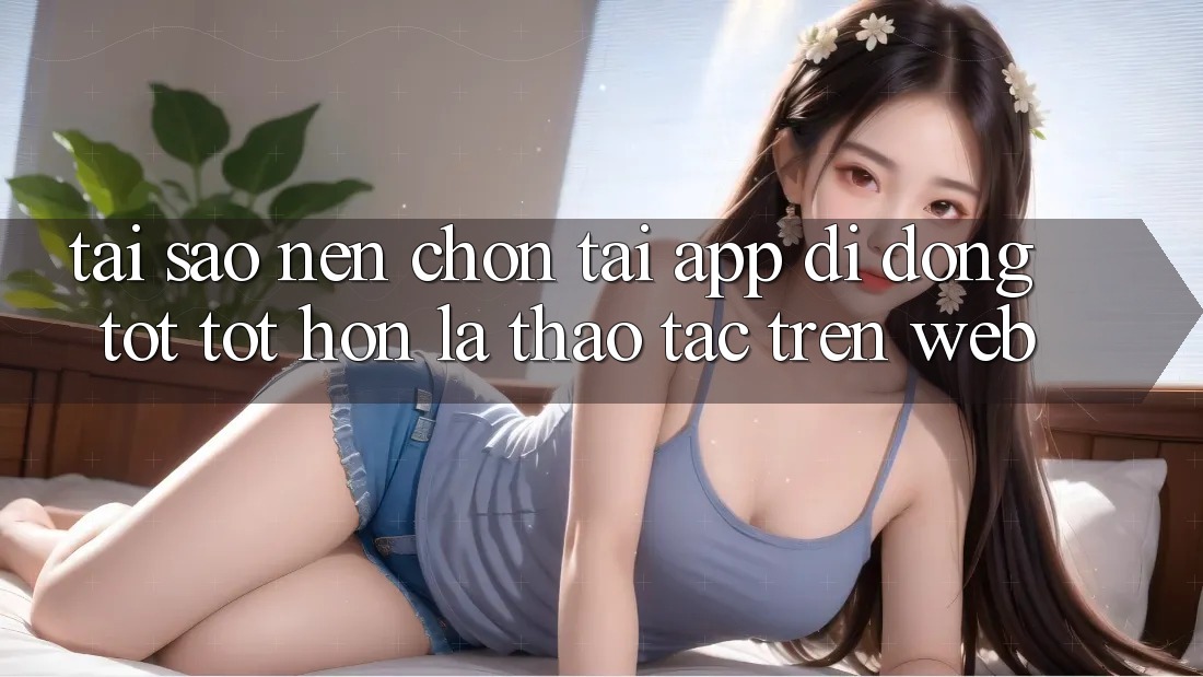 Tại Sao Nên Chọn Tải App Di Động Tốt tốt hơn Là Thao tác Trên Web?