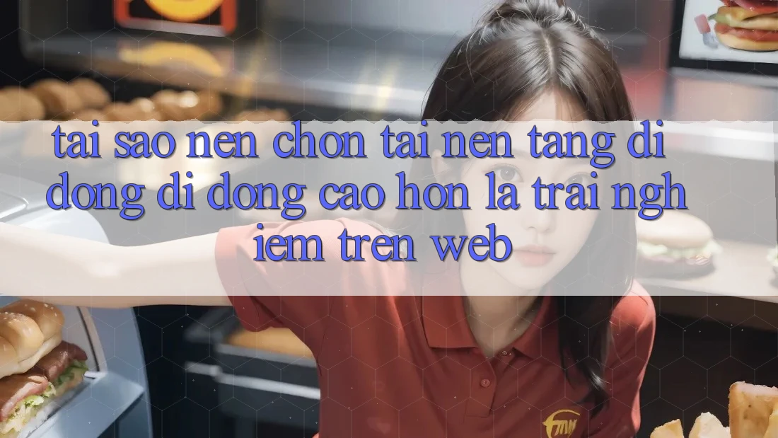 Tại Sao Nên Chọn Tải Nền tảng di động Di Động Cao hơn Là Trải nghiệm Trên Web?