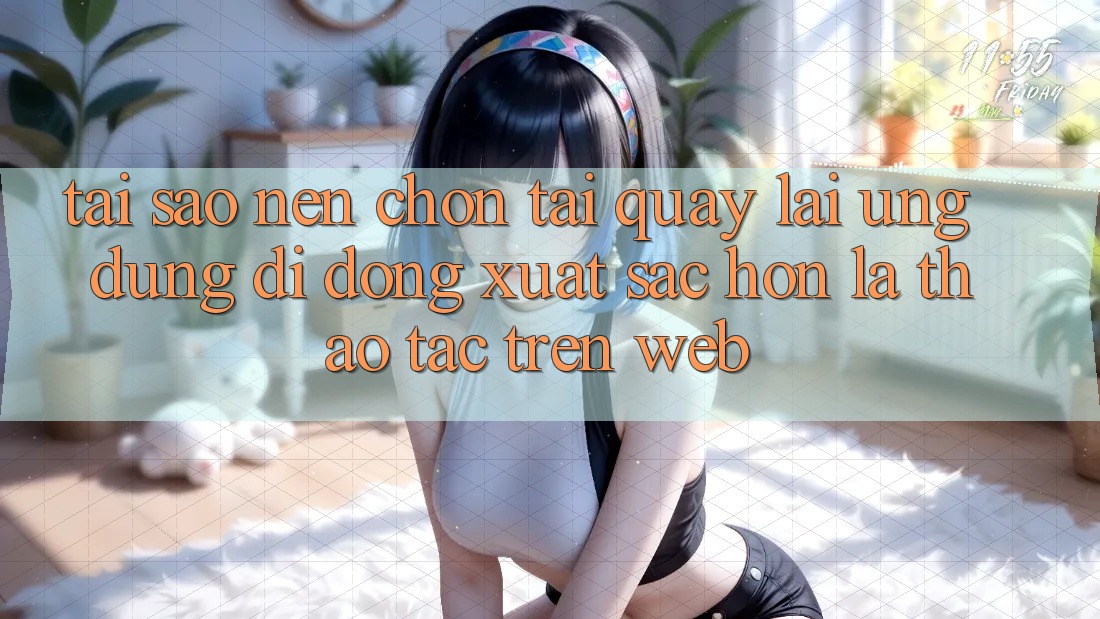 Tại Sao Nên Chọn Tải quay lại Ứng Dụng Di Động Xuất sắc hơn Là Thao tác Trên Web?
