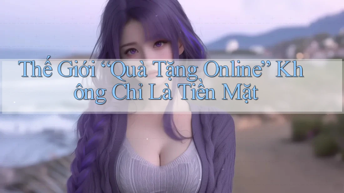 Thế Giới “Quà Tặng Online” Không Chỉ Là Tiền Mặt