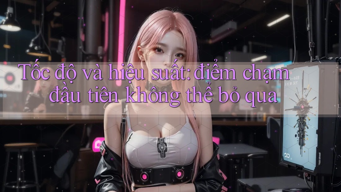 Tốc độ và hiệu suất: điểm chạm đầu tiên không thể bỏ qua