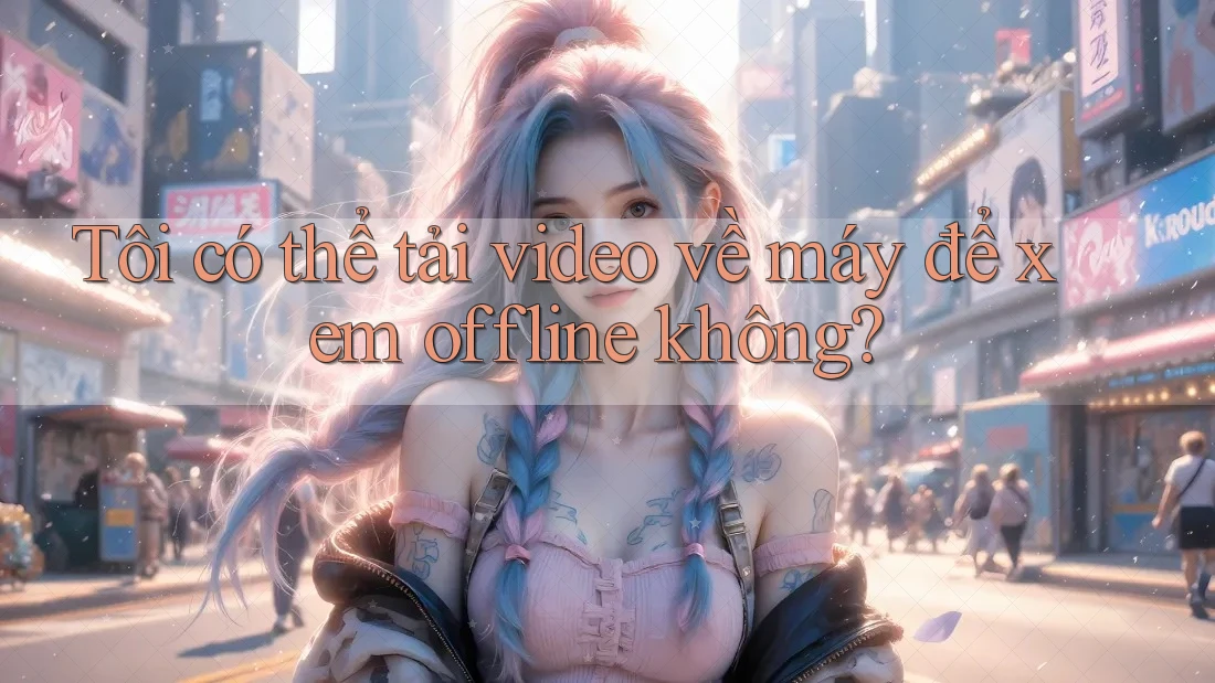 Tôi có thể tải video về máy để xem offline không?